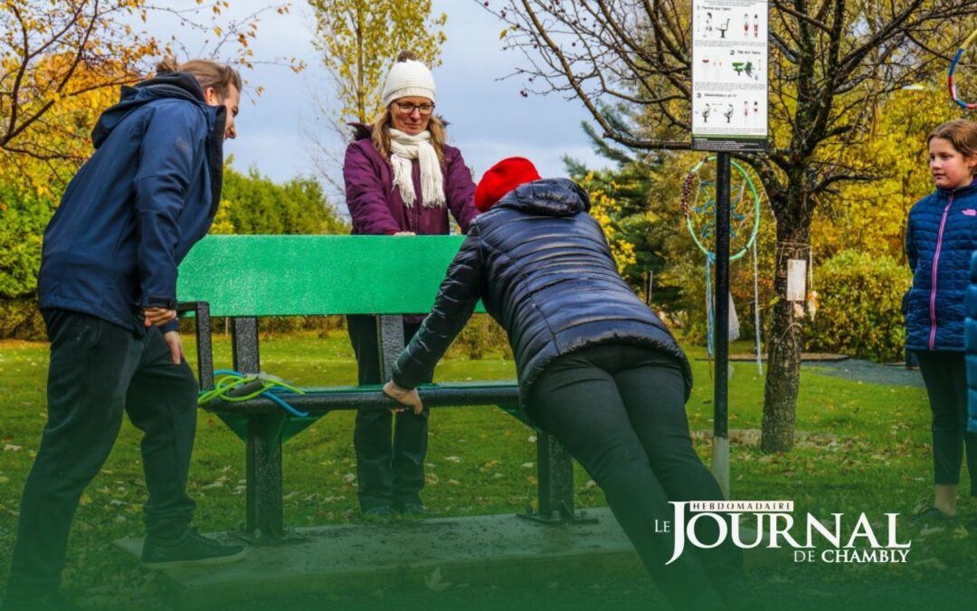 Des modules pour s’entraîner dans les parcs