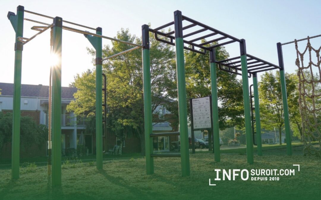 Dévoilement des nouvelles installations récréatives de Saint-Urbain-Premier