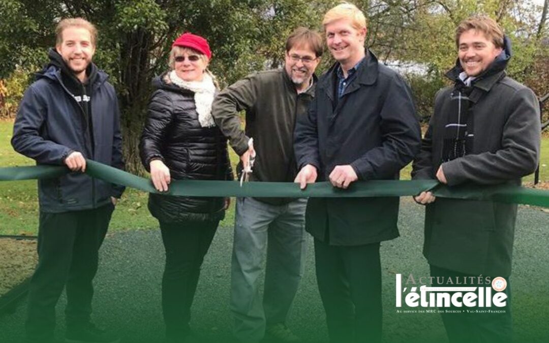 Inauguration d’un parc intergénérationnel à Danville
